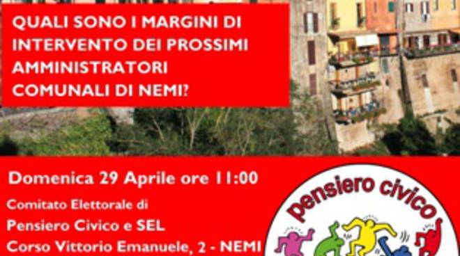 29 aprile Sel Nemi