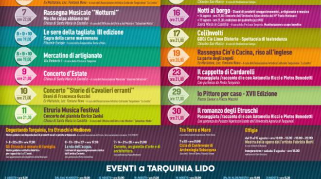 eventi agosto 2014