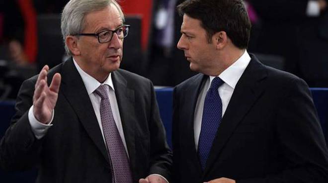 JUNCKER E RENZI