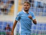 CIRO IMMOBILE HA SEGNATO IL GOL DELLA VITTORIA DELLA LAZIO CONTRO IL SASSUOLO.