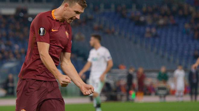 Roma-Viktoria Plzen Edin Dzeko