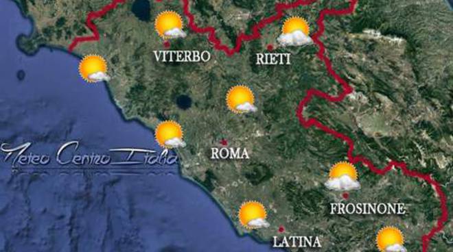 Meteo Roma domenica