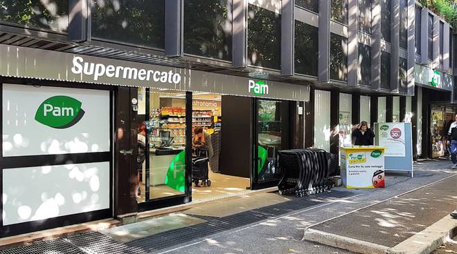 Supermercato Pam - Roma, Via Meldola