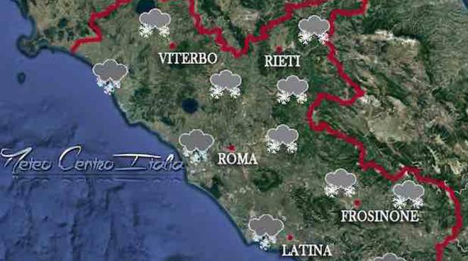 Meteo Roma Neve