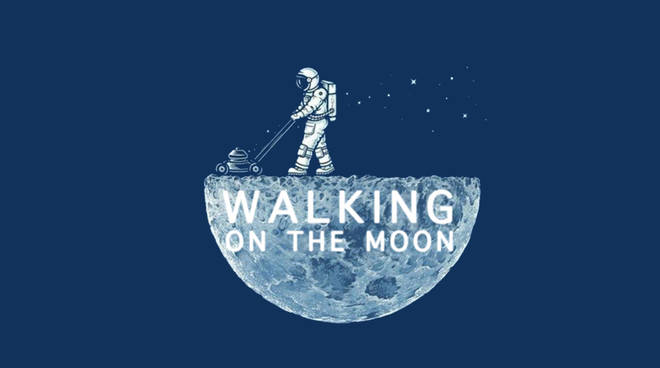 Walking on the moon