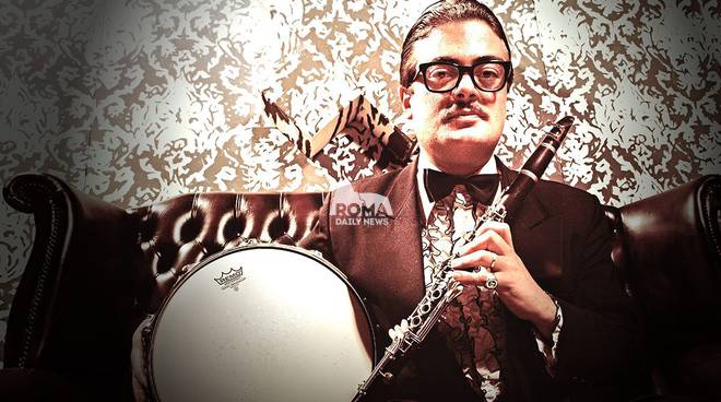 Emanuele Urso \"The King of Swing\" big band sul palco di Village Celimontana