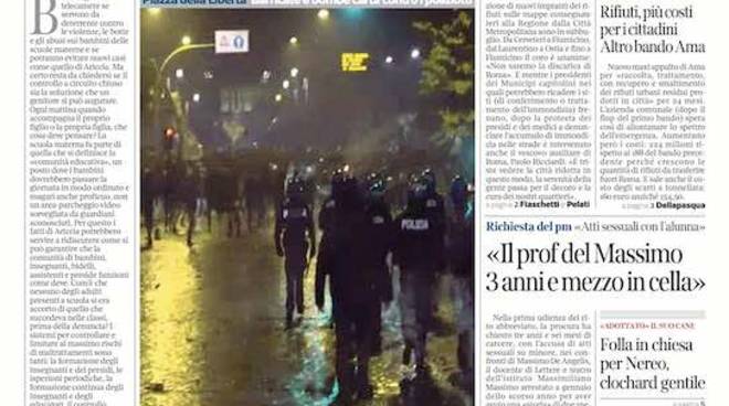 Corriere della Sera - Prima Pagina Roma