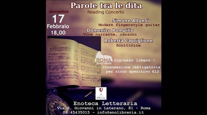 Parole tra le dita - Reading Concerto