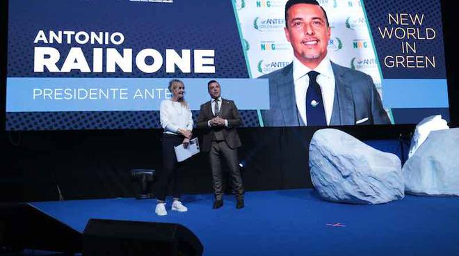 Antonio Rainone Presidente ANTER Licia Colò NEW WORLD IN GREEN