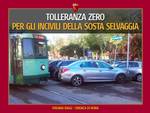 auto su binari tram 30-04-19