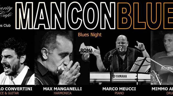ManConBlues Quartet in concerto al Charity Café