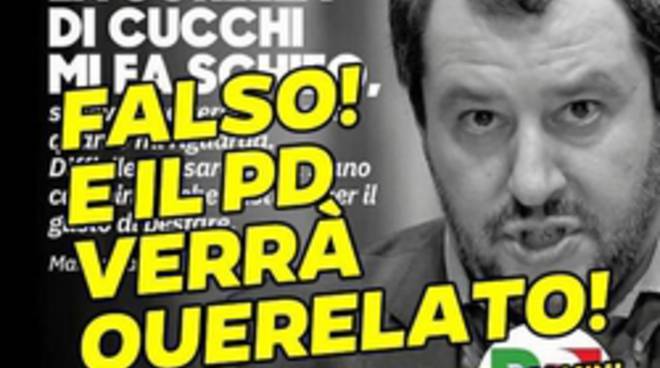 Salvini querela Pd