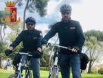 polizia in bicicletta