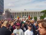 protesta tifosi roma