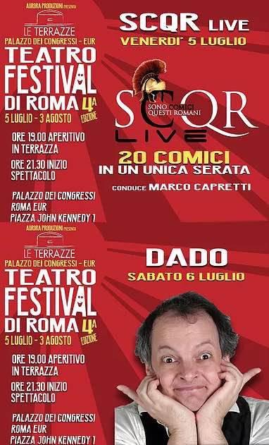 Le Terrazze Teatro Festival di Roma