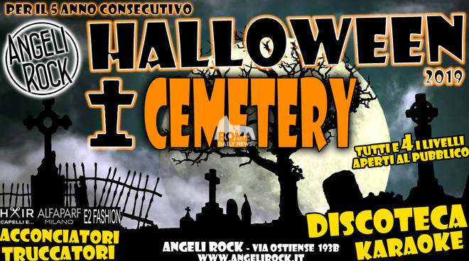 HALLOWEEN 2019 ANGELI ROCK CEMETERY!