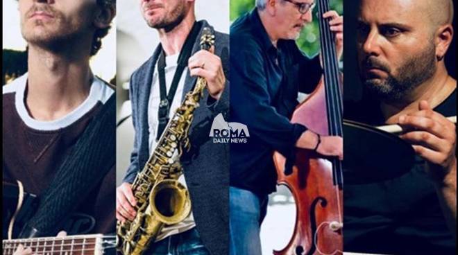 Recchia, Bracco, Rosciglione, Di Leonardo Quartet in concerto al Charity Café