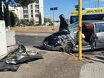 incidente ambulanza auto centocelle