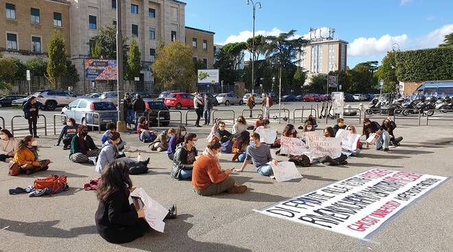 protesta studenti sapienza