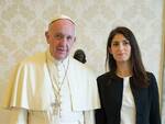 virginia raggi e papa francesco