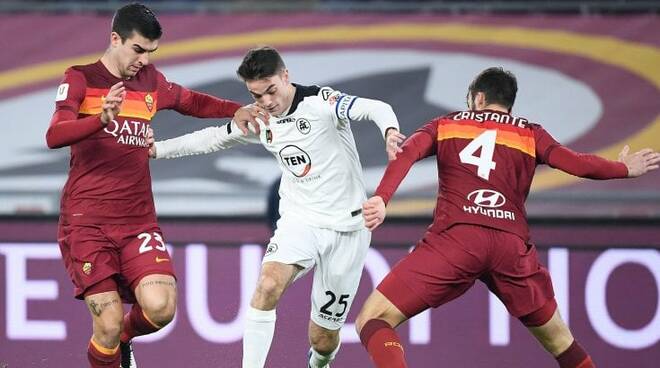 roma-spezia 2-4