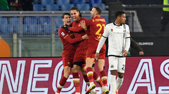 roma-spezia 2-0