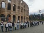 manifestazione lavoratori turismo