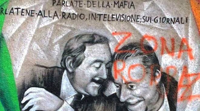 MURALE FALCONE BORSELLINO PIAZZA BOLOGNA