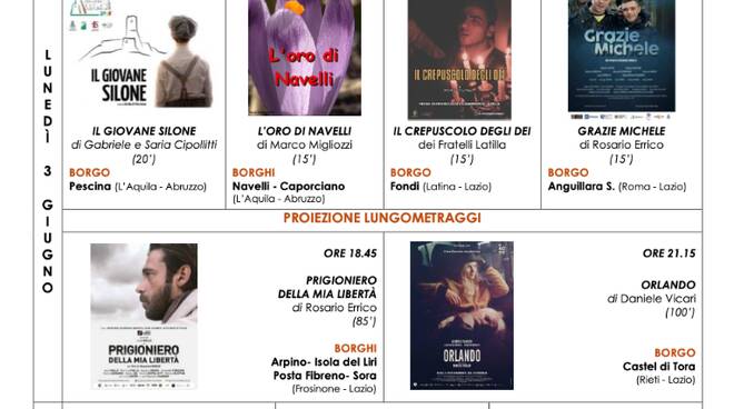Il 3 e 4 giugno a Roma “Borghi sul set”, il festival di cineturismo organizzato da Cinecircolo Romano