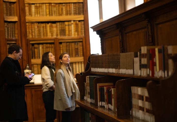 Italia: Biblioteca Angelica a Roma (1)